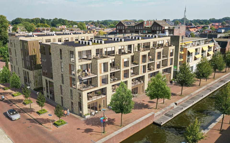 Zo komen de nieuwe appartementen in Drachten eruit te zien. 