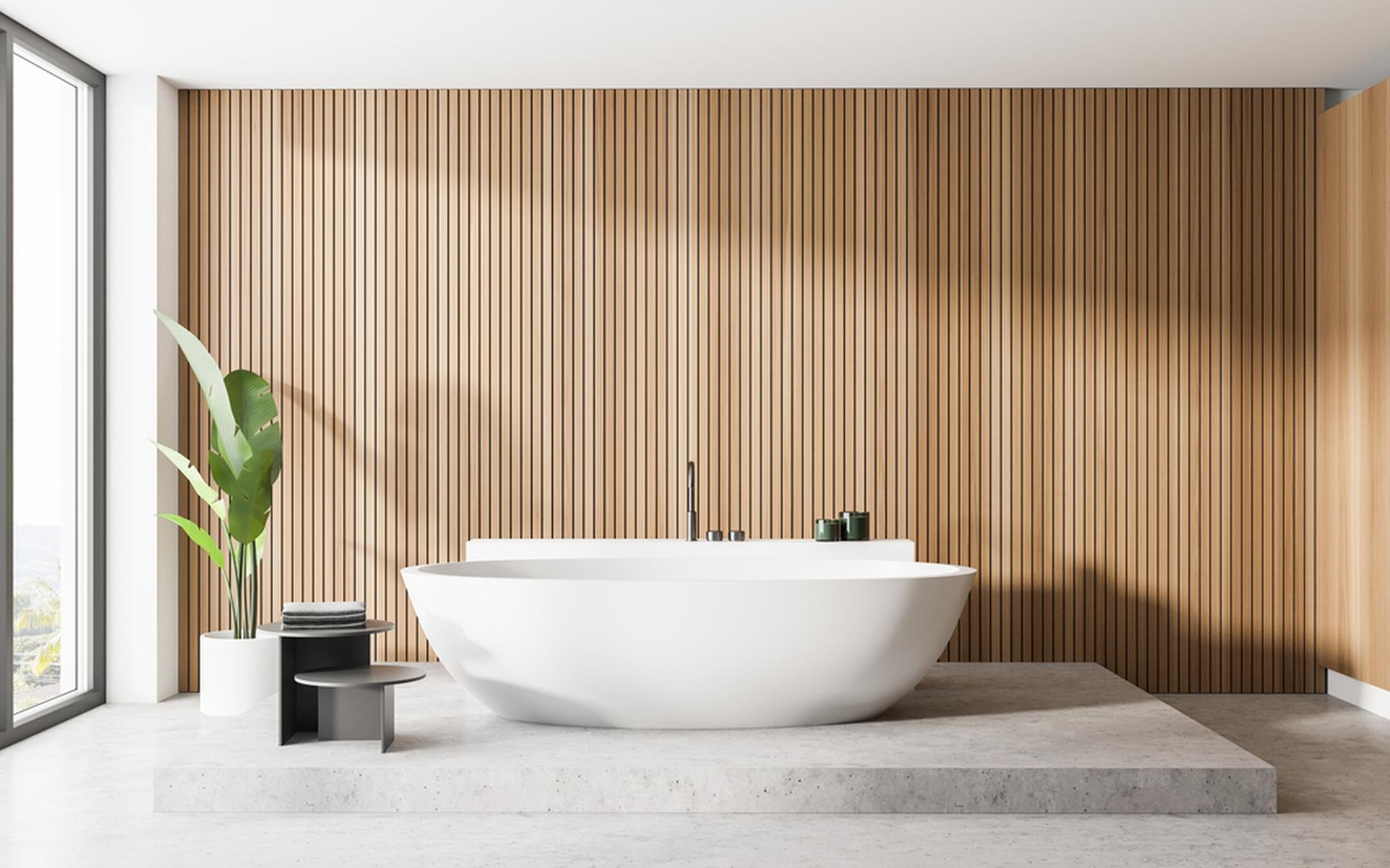 Excursie geest De eigenaar Styling tips voor houten details in de badkamer | STYLING - Leeuwarder  Courant