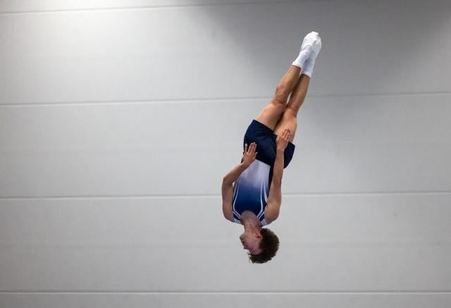 Trampolinespringen op hoog nieuw in Heerenveen