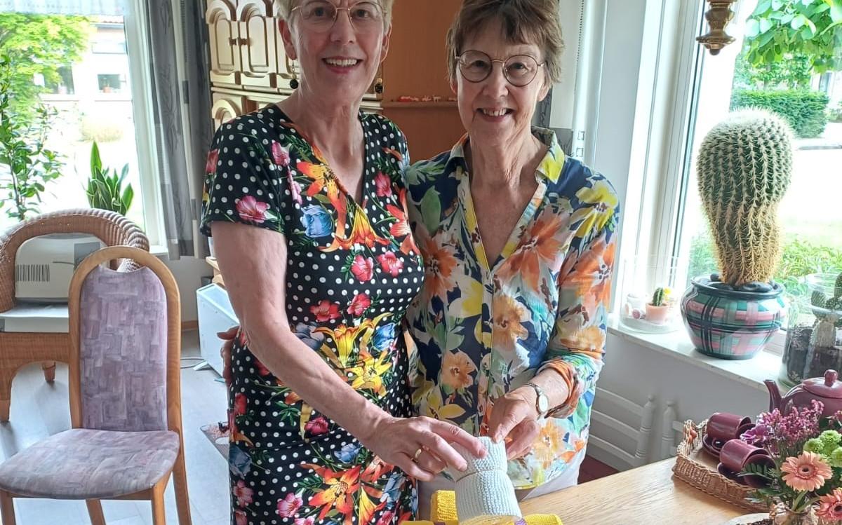 Mijlpaal bij Garypster vrouwen voor Leprazending