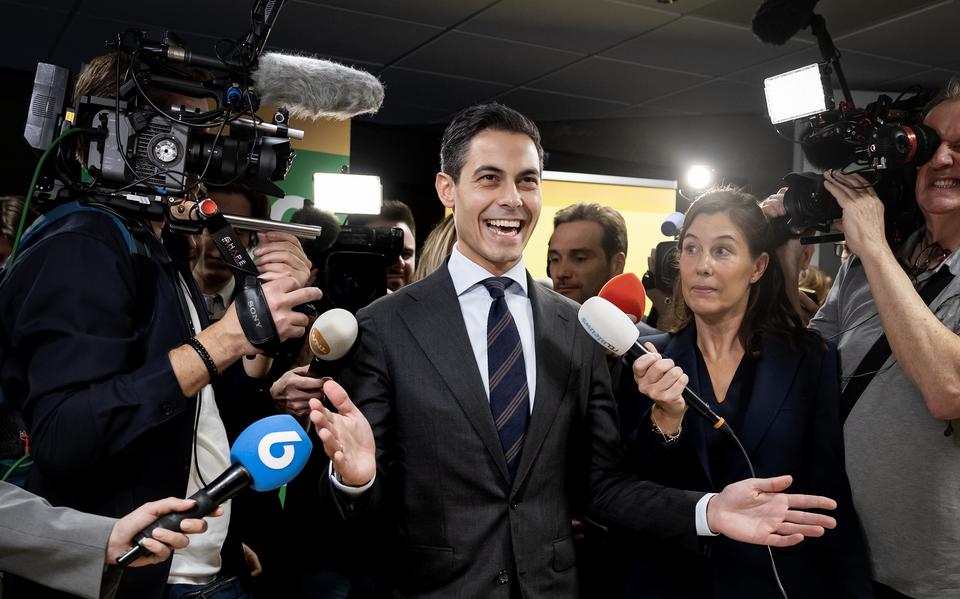 Het is officieel: Rob Jetten heeft de verkiezingen gewonnen.