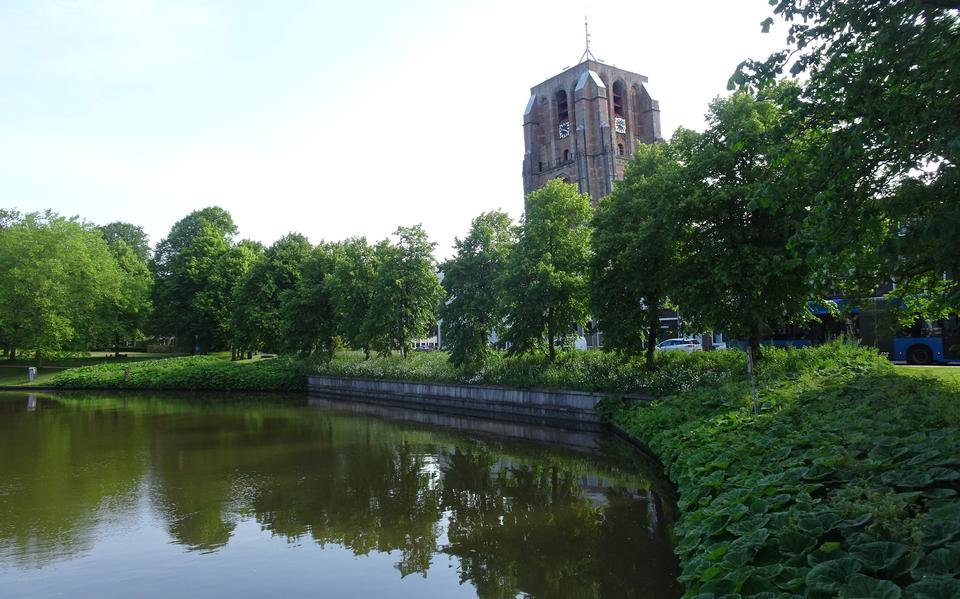 De door Roodbaard ontworpen Prinsentuin in Leeuwarden. 