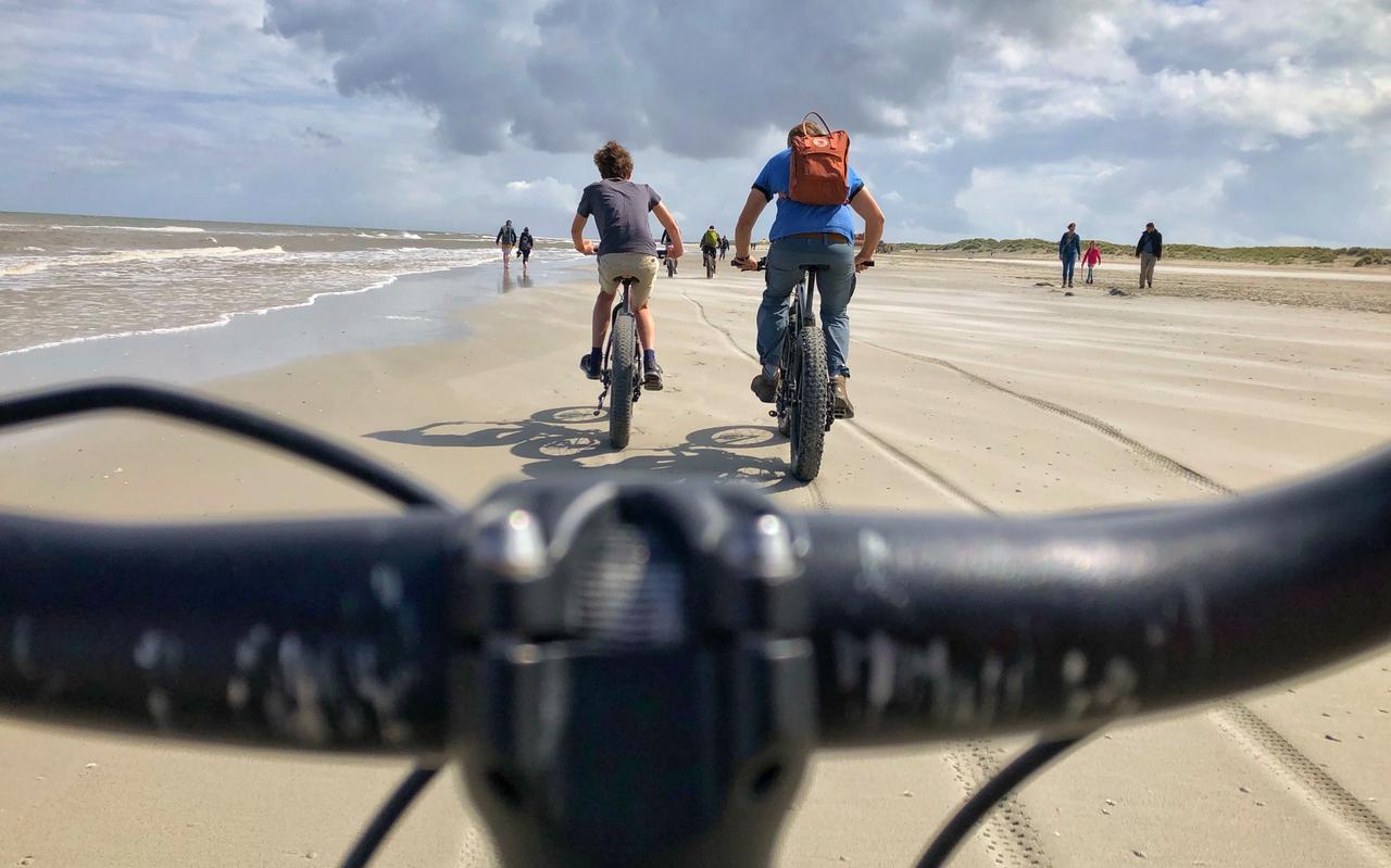 De fatbiketour op Schiermonnikoog. De fatbiketour op Schiermonnikoog.