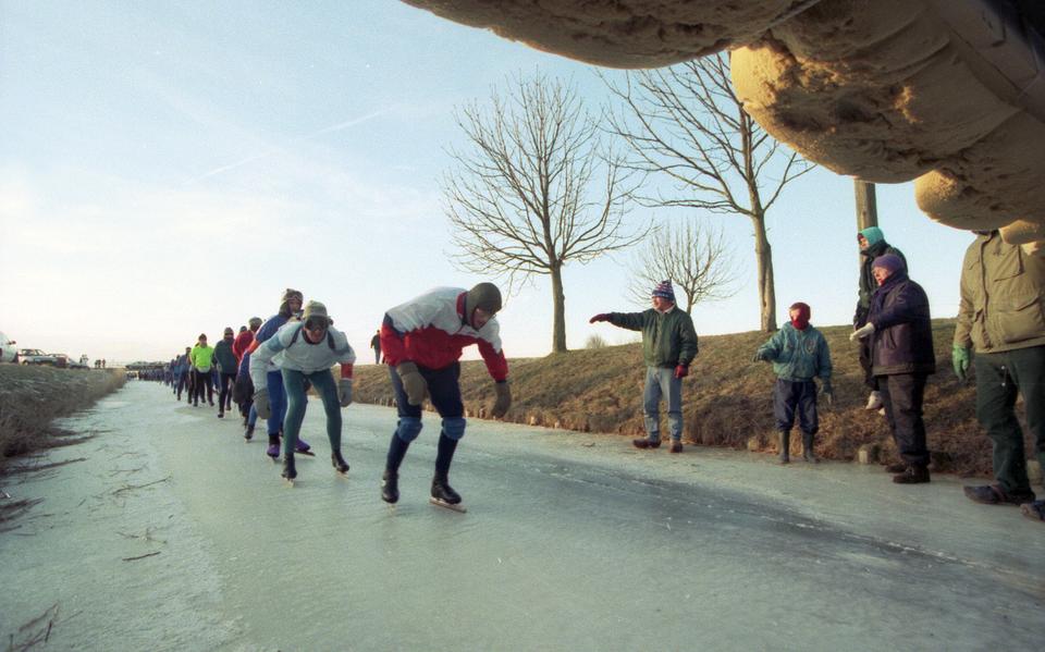 De Elfstedentocht van 1997. 