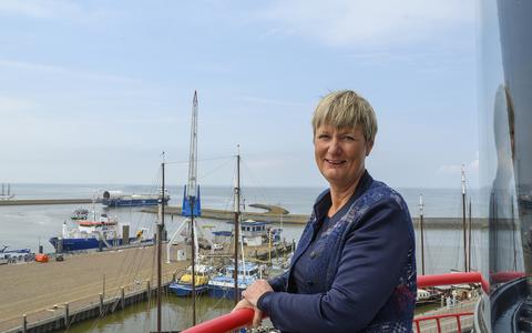 Ina Sjerps, burgemeester van Harlingen: ,,De steviger bestrijding van de drugshandel in de regio Rijnmond heeft een waterbedeffect op de rest van Nederland.''