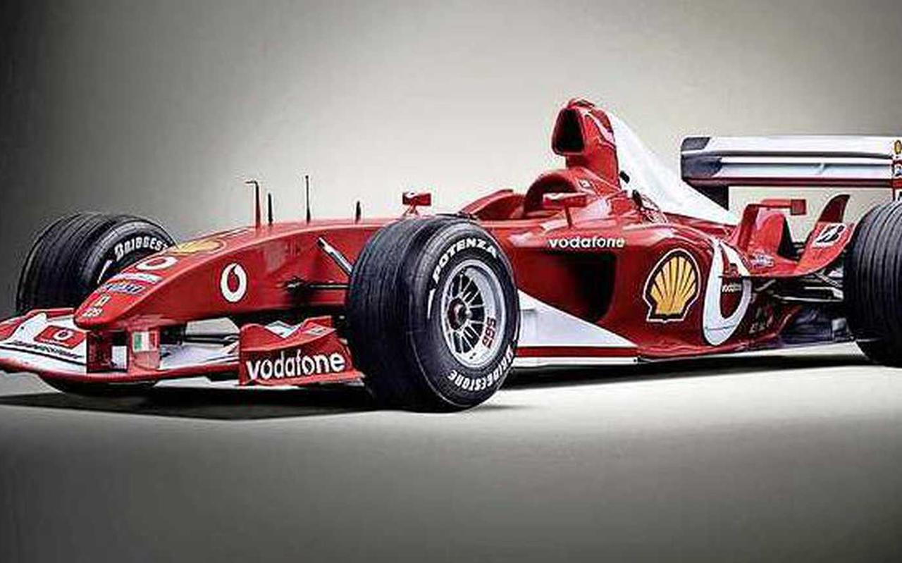 Ferrari F2003-GA van Michael Schumacher