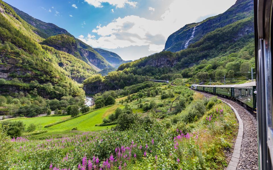 Met de trein door Noorwegen