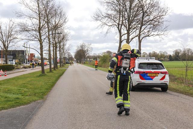 LIVE | Flinke gaslekkage in Gorredijk doordat transportleiding geraakt is bij werkzaamheden
