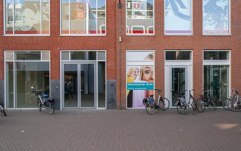 Winkelruimte te huur aan het Ruiterskwartier in Leeuwarden. Foto: Funda