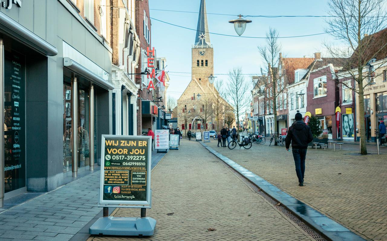 Ondernemers in Franeker staan te trappelen om weer open te kunnen. 