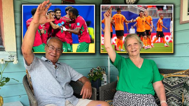WK Nederland-Marokko: gezin in Tytsjerk verdeeld
