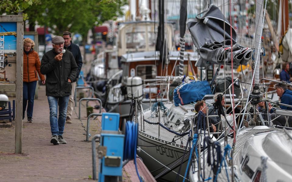 De Noorderhaven in Harlingen.