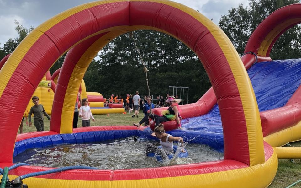 Water ontbreekt niet tijdens de feestweek, zoals hier tijdens de vorige editie.