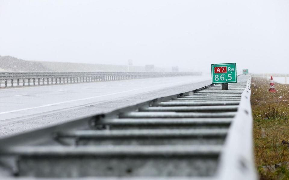 De Afsluitdijk.