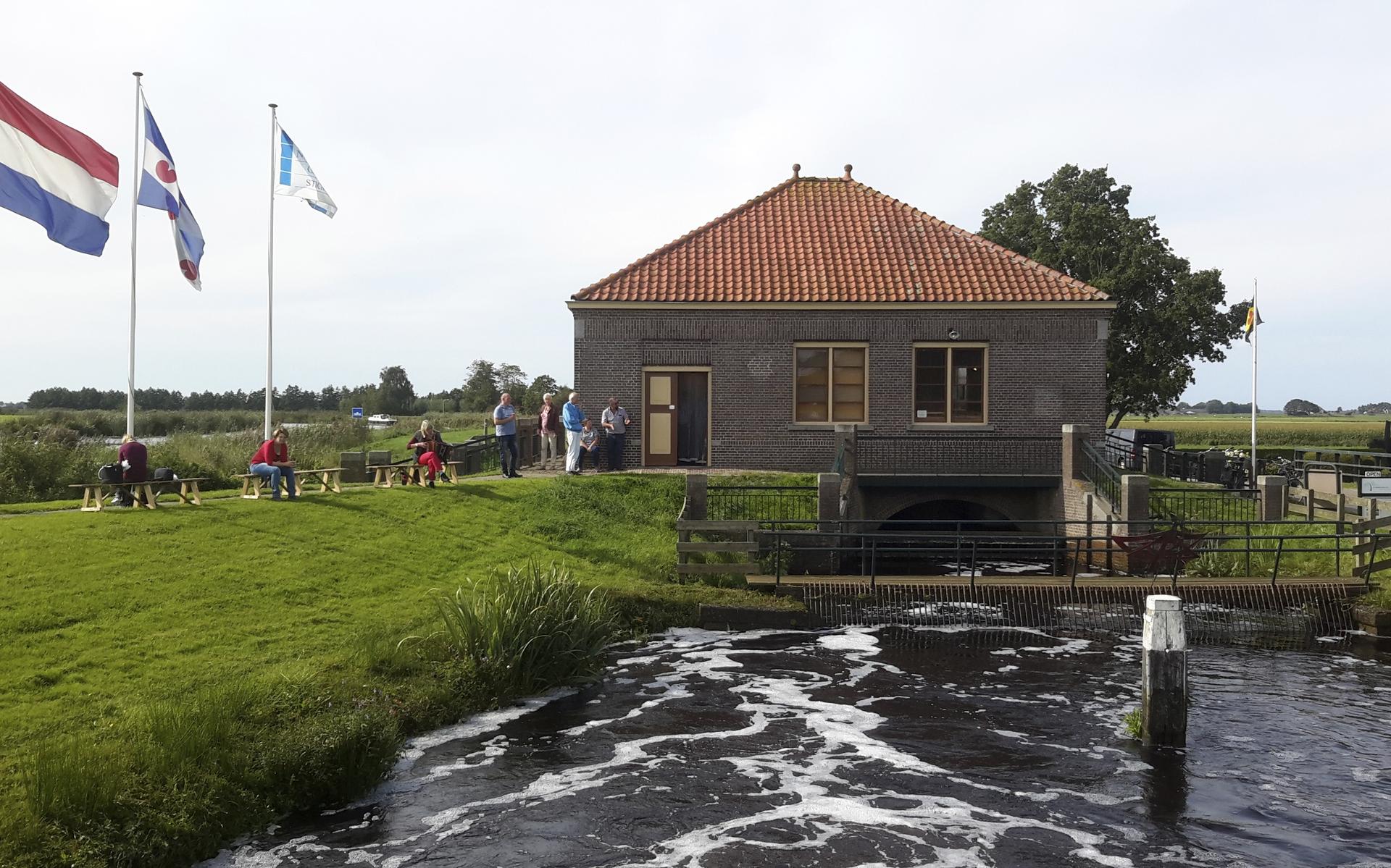 Het Sudergemaal bij openluchtmuseum It Damshûs in Nij Beets krijgt voor