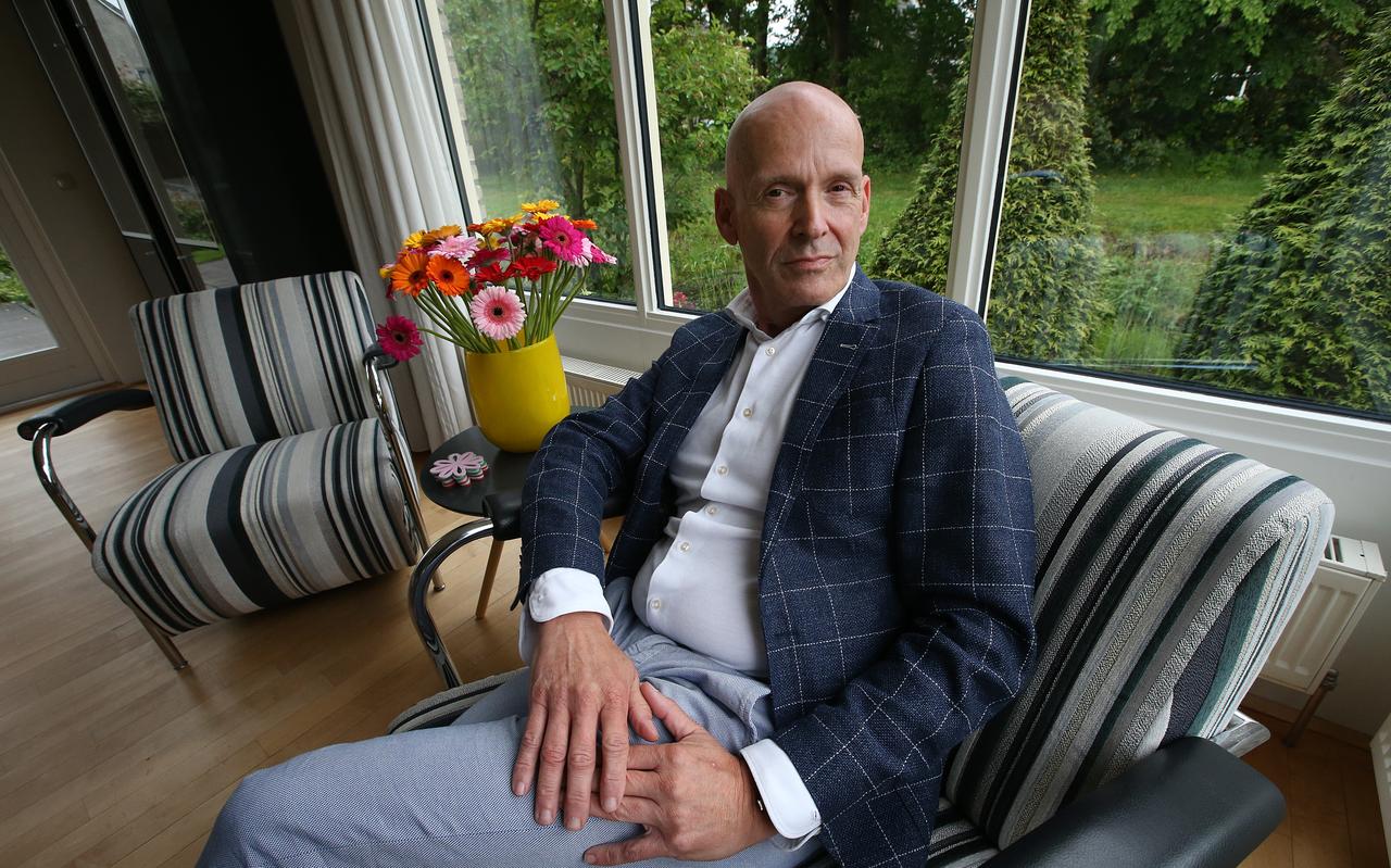 Piet Fortuin, de baas van vakbond CNV. Piet Fortuin, de baas van vakbond CNV.
