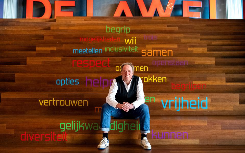 Stef Avezaat zwaait na 20 jaar af als directeur van schouwburg De Lawei in Drachten.
