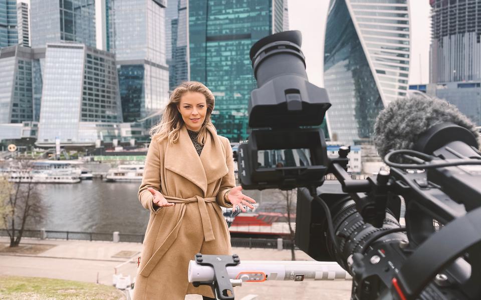 Iris de Graaf, NOS correspondent Rusland.