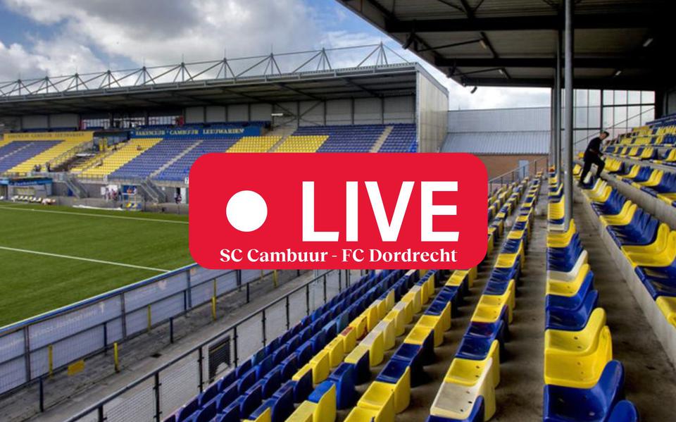 SC Cambuur speelt vanavond (20.00 uur) een thuiswedstrijd tegen FC Dordrecht.
