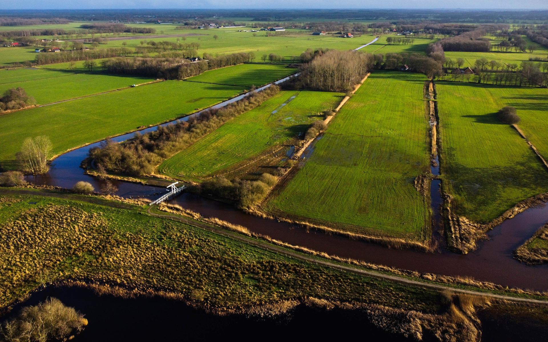 Dit stukje natuurgebied staat bij de provincie Fryslân in de verkoop