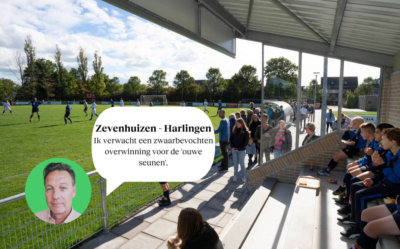 Febo Roosenburg verwacht een overwinning voor fc Harlingen op bezoek bij Zevenhuizen.