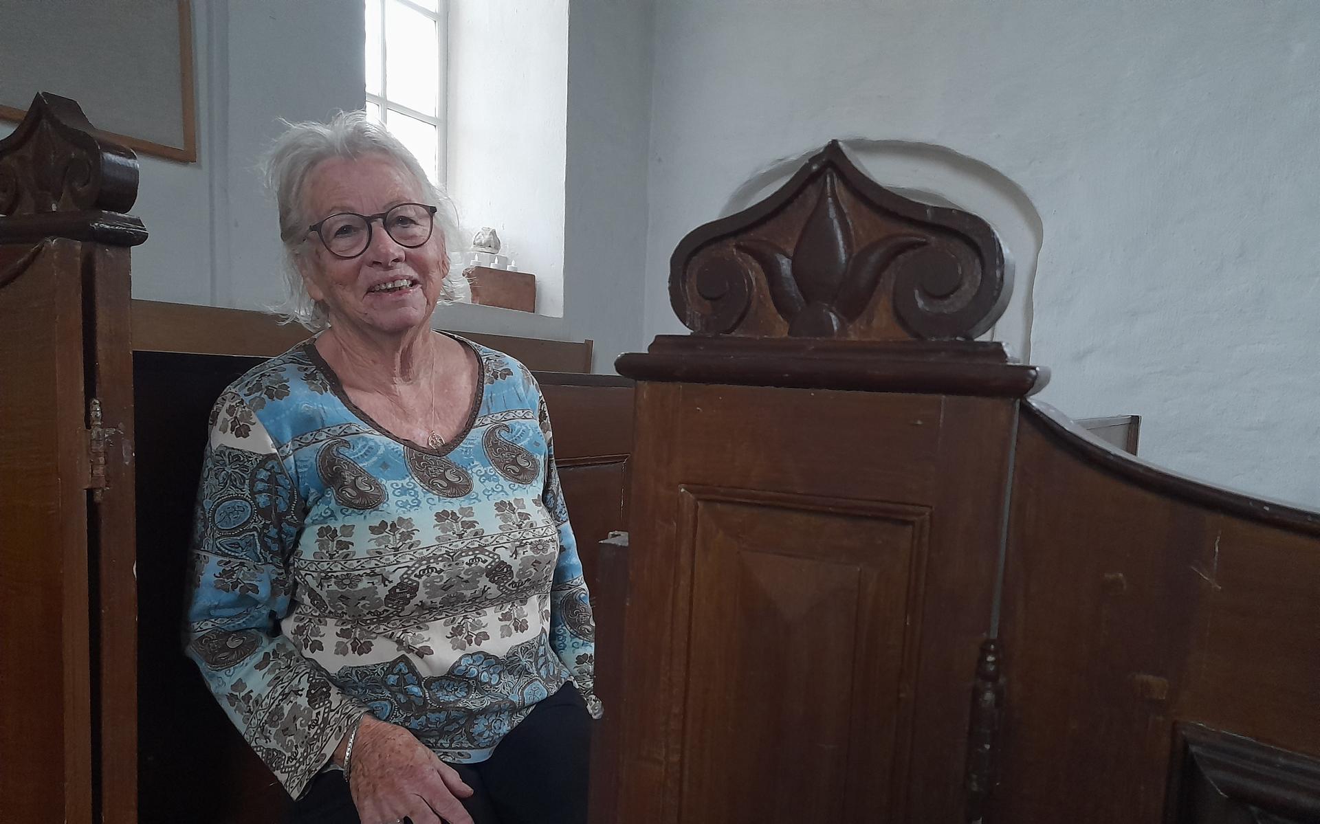 Kosteres Giny (79) uit Gerkesklooster neemt na vijftig jaar afscheid. 'Het is mooi geweest'