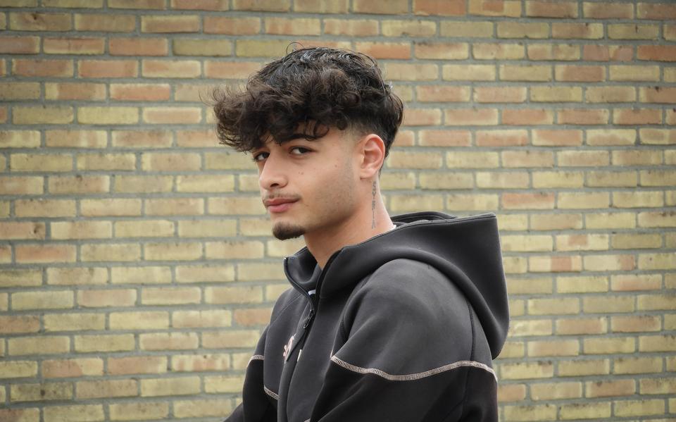 De Syrische alleenstaande minderjarige Mohammad Aljbawe.