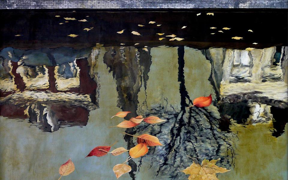 Weerspiegeling.