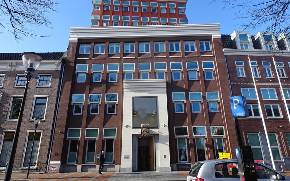 Het provinciehuis in Leeuwarden. 
