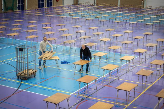 Conciërges zorgen voor ontspannen eindexamen 2026