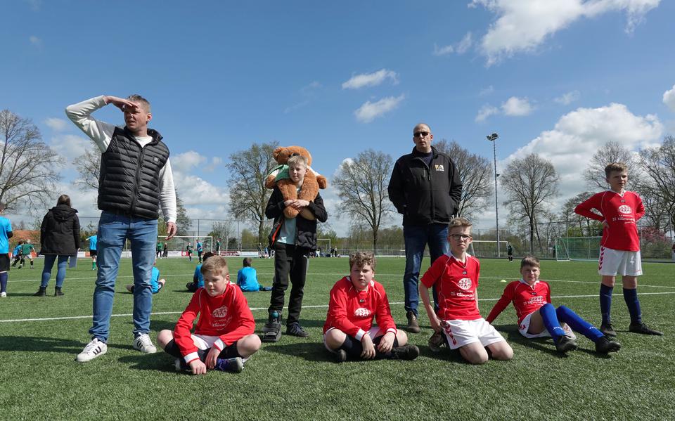 Spelers van It Klimmerblêd uit Sint Nicolaasga verdedigen hun titel. Foto Brenda van Olphen