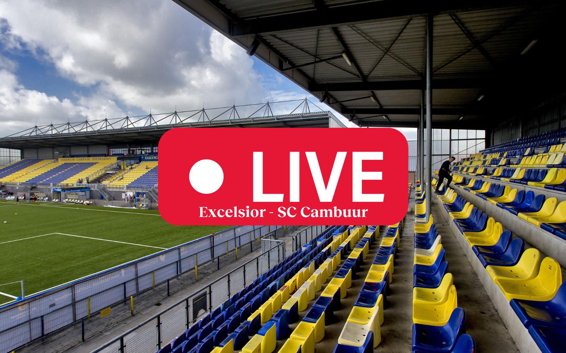 SC Cambuur verliest 'cruciaal duel' met directe concurrent Excelsior (4-1) | Lees hier terug hoe de wedstrijd verliep