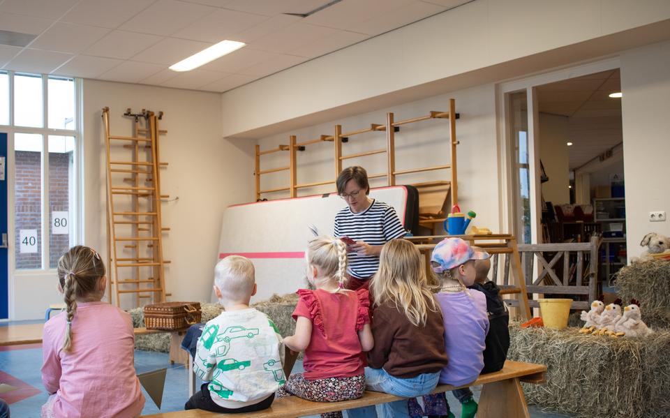 Zandbaksessie in Ouwsterhaule.