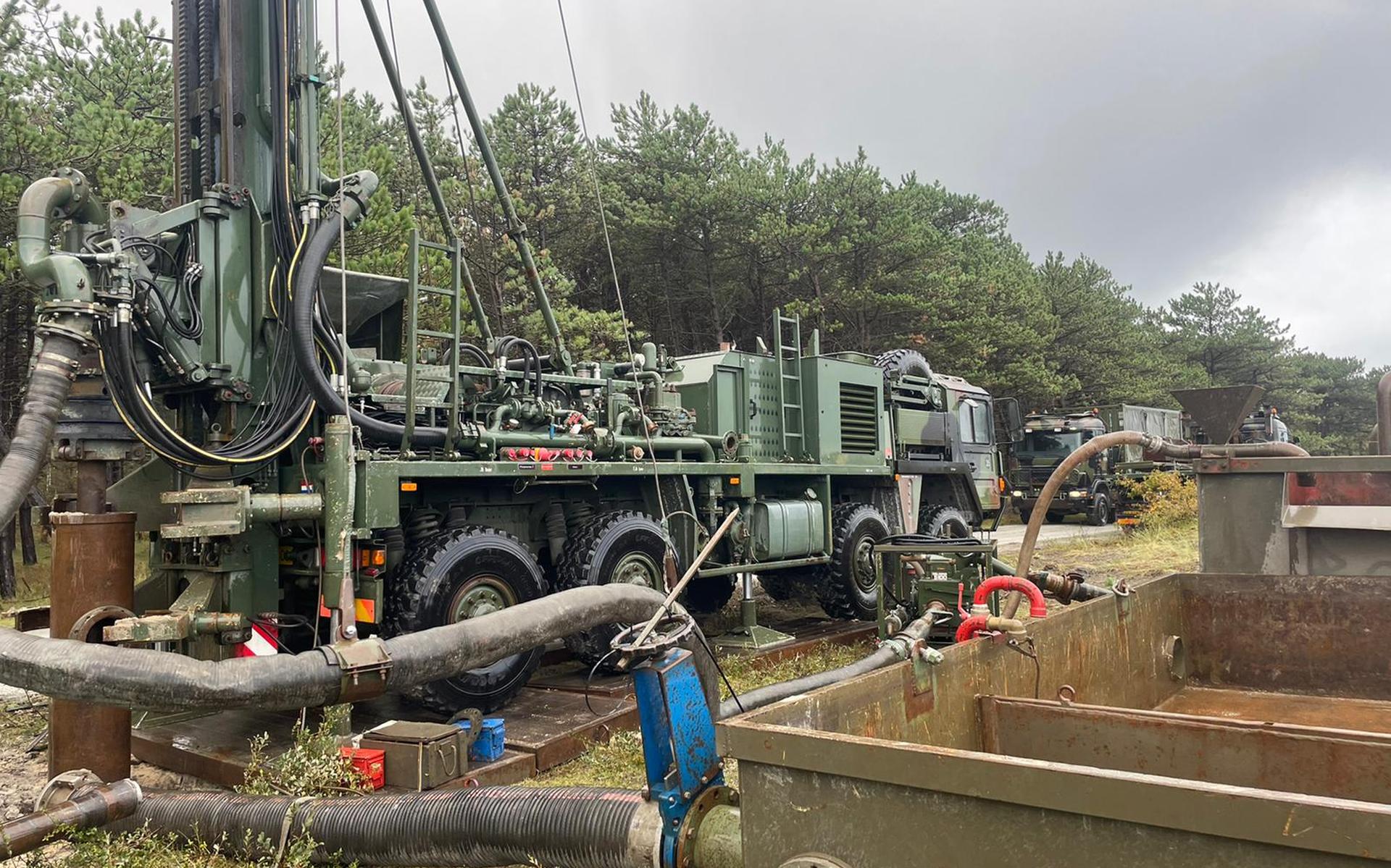 Defensie boort twee nieuwe waterputten op Terschelling - Leeuwarder Courant