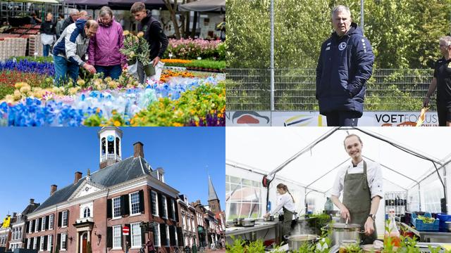 Veel impulsaankopen op Bloemetjesmarkt in Leeuwarden & komt het nieuwe gemeentehuis in Dokkum er nog