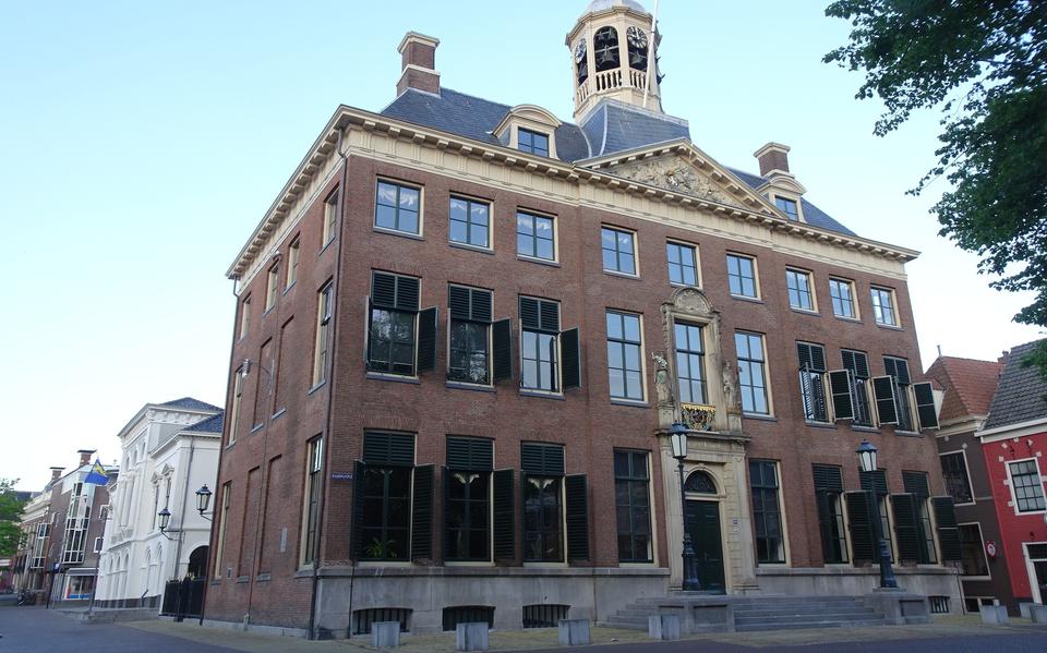 Het Leeuwarder stadhuis.