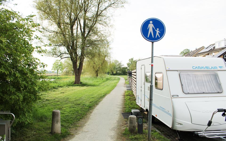 Dit verkeersbord zal door de gemeente worden weggehaald.