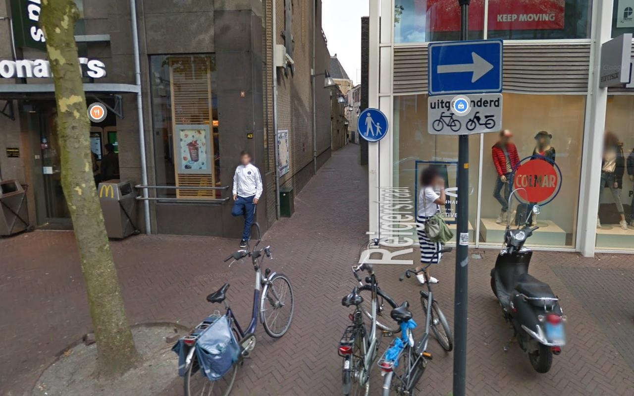 De Reigerstraat in Leeuwarden. De Reigerstraat in Leeuwarden.