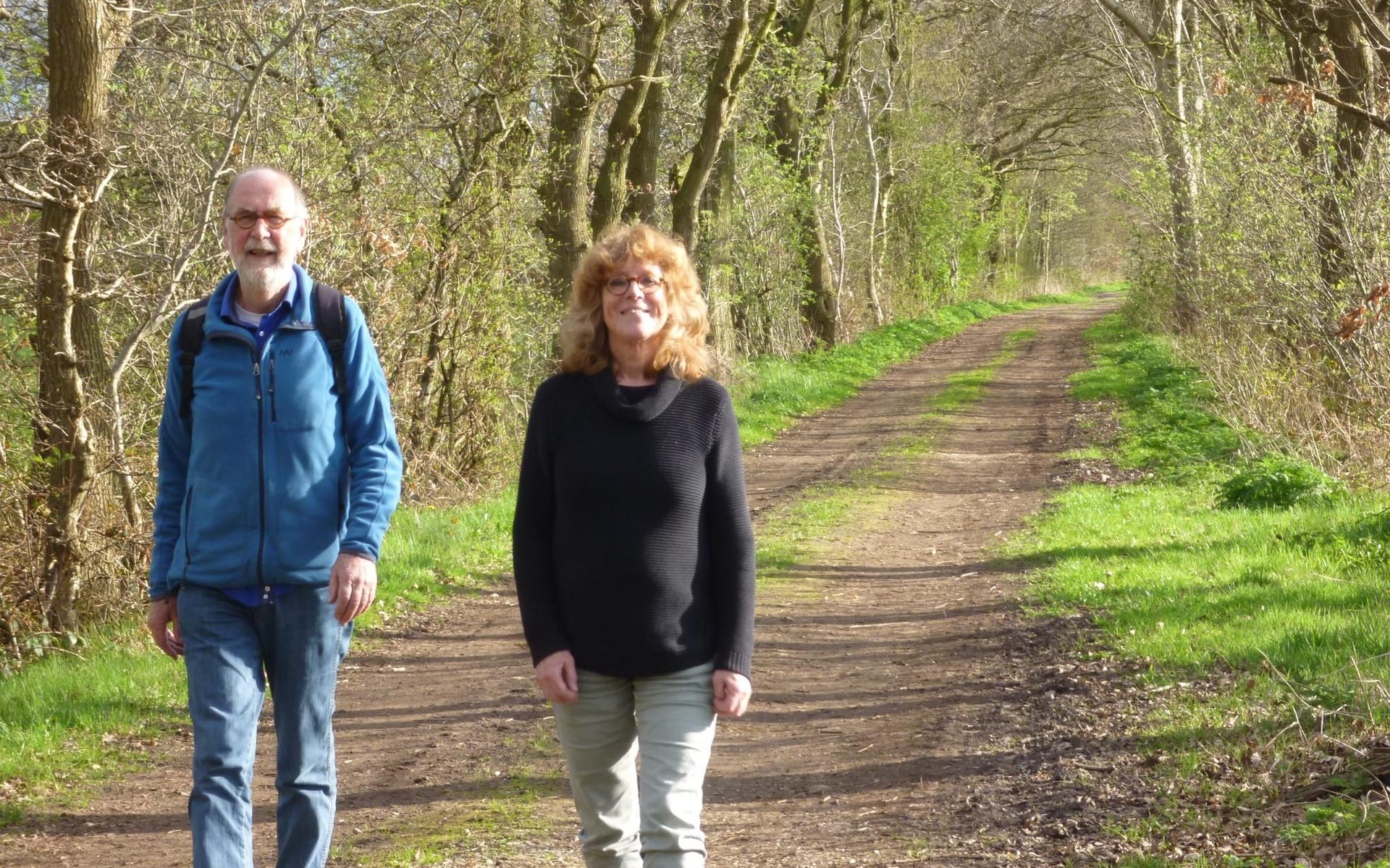 Jaap en Anneke Jongejan stonden vijf jaar geleden aan de wieg van het streekpad door de Noardlike Fryske Wâlden
