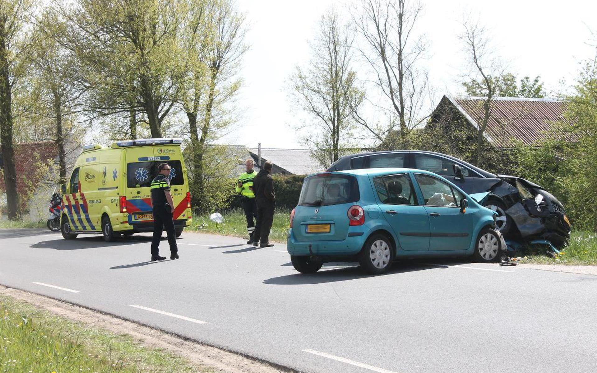 Gewonde bij botsing op N358 bij Engwierum