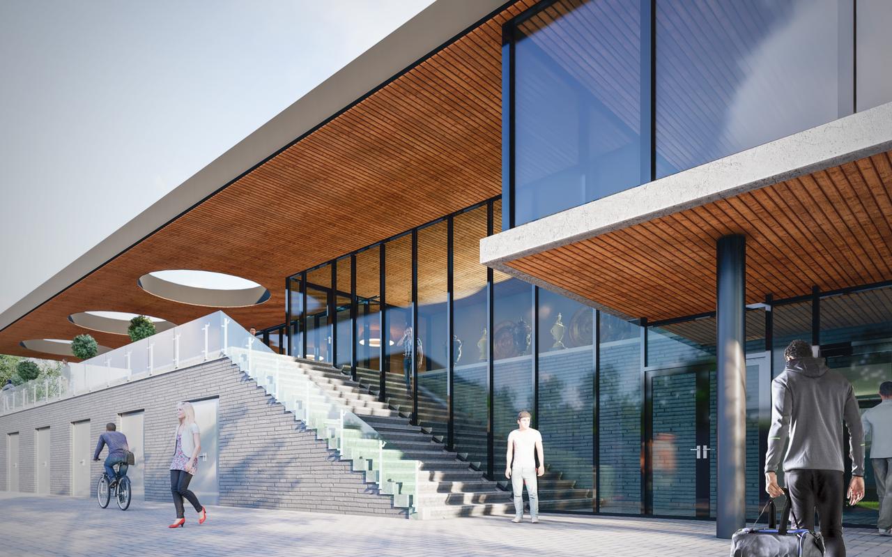 Een impressie van de nieuwe Westermar in Burgum. Een impressie van de nieuwe Westermar in Burgum.