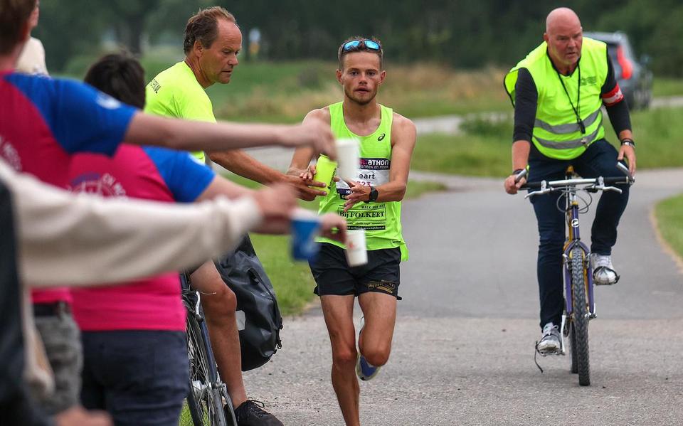 Geart Jorritsma won op 25 juni 2022 de de Mar-athon van Sneek.
