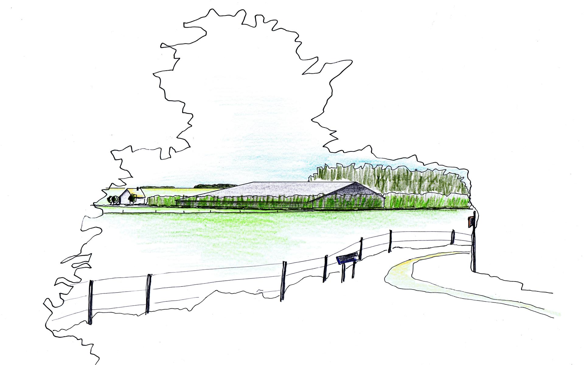 Bouw 'kolossale' koeienstal Oudemirdum kan doorgaan - Leeuwarder Courant