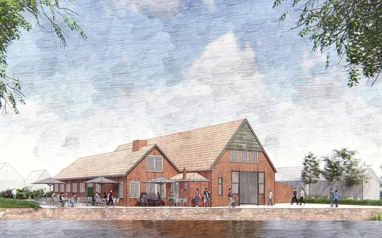 Horecaplan voor het werfgebouw Draaisma in Franeker Horecaplan voor het werfgebouw Draaisma in Franeker
