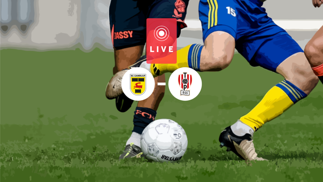 SC Cambuur heeft touwtjes stevig in handen tegen TOP Oss en gaat rusten met 1-0 voorsprong. Volg het
