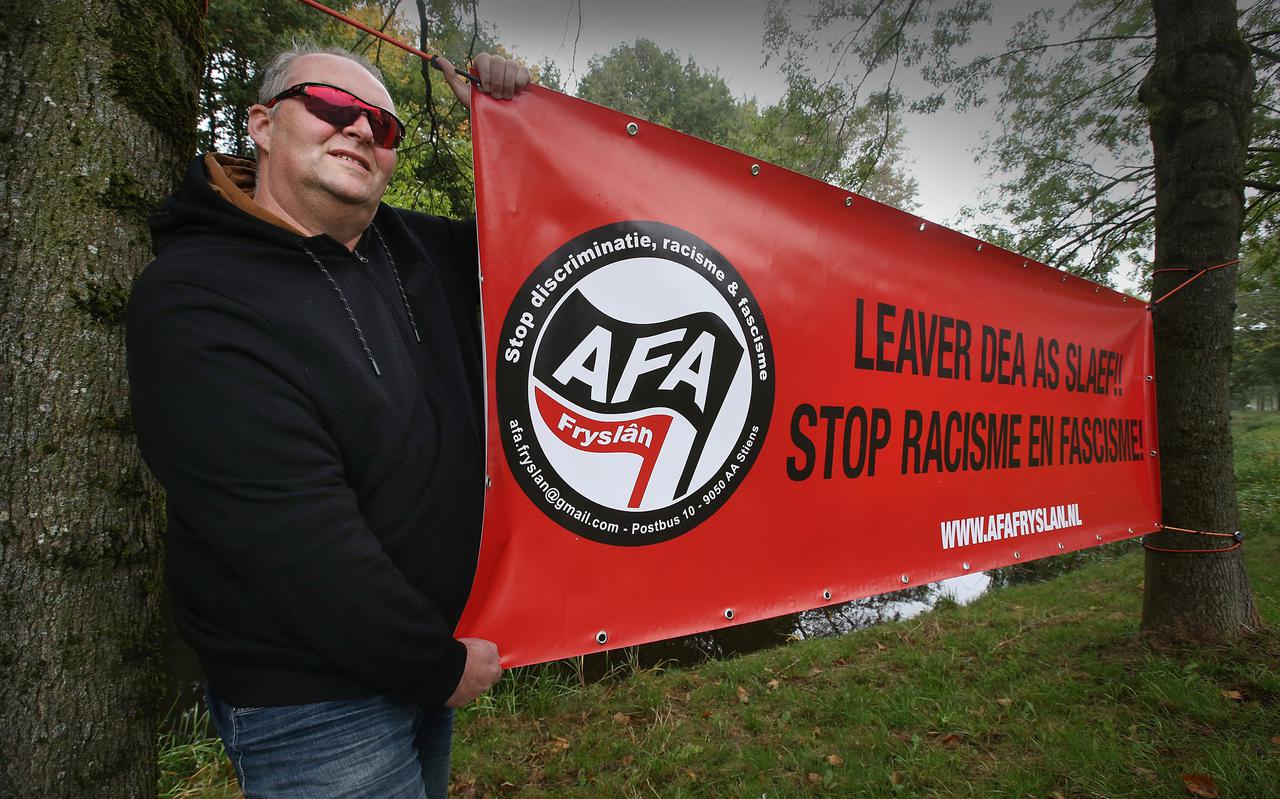 AFA Fryslan bestaat 5 november 12,5 jaar. Een herfstgesprek met medeoprichter Reimer van Ruiten over fascisme. 
