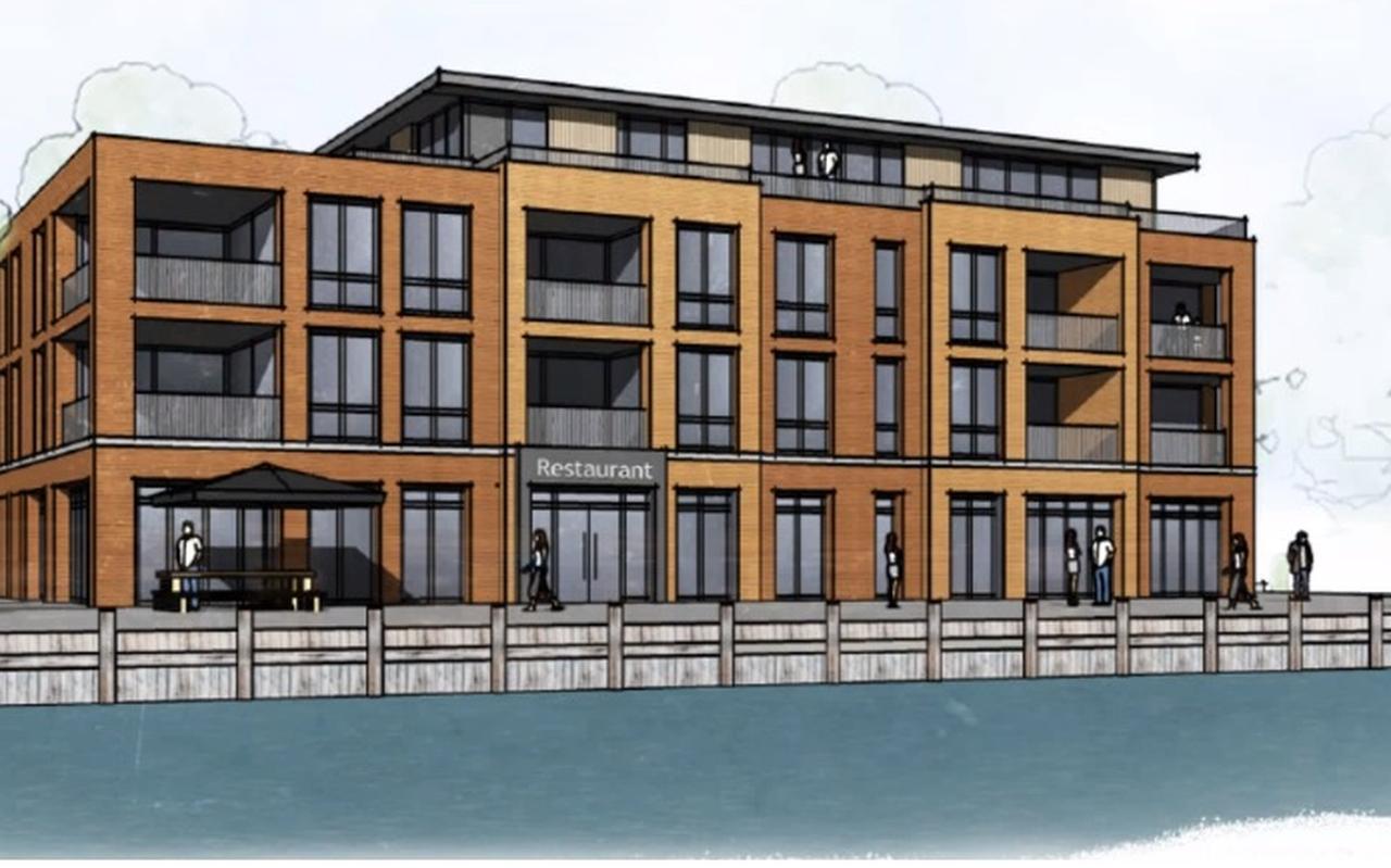 Architect De Wolff&Partners kreeg met het voorlopige ontwerp de handen bij de welstandscommissie nog niet op elkaar. Architect De Wolff&Partners kreeg met het voorlopige ontwerp de handen bij de welstandscommissie nog niet op elkaar.