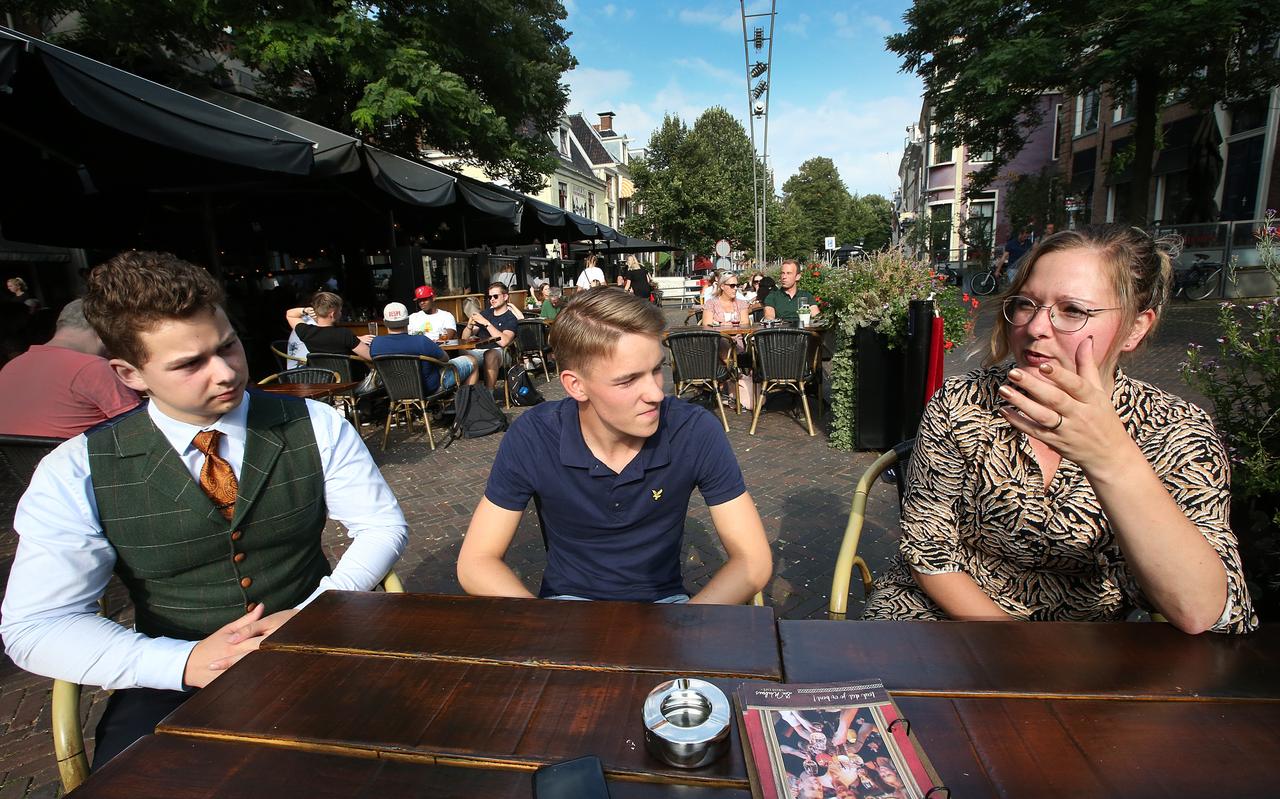 Koert Dekker, Niels Jacobi en Samantha Joustra (vanaf links). Koert Dekker, Niels Jacobi en Samantha Joustra (vanaf links).