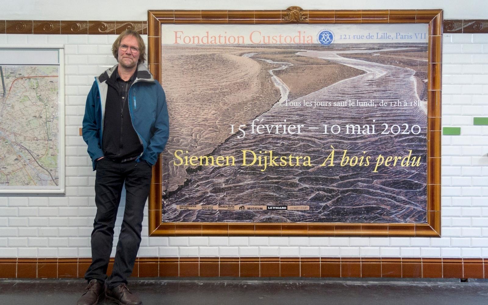 Kunstenaar Siemen Dijkstra exposeert waddenlandschappen in Parijs - Leeuwarder Courant