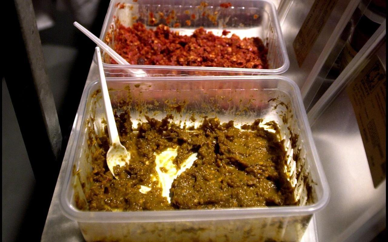 Sambal. Sambal.